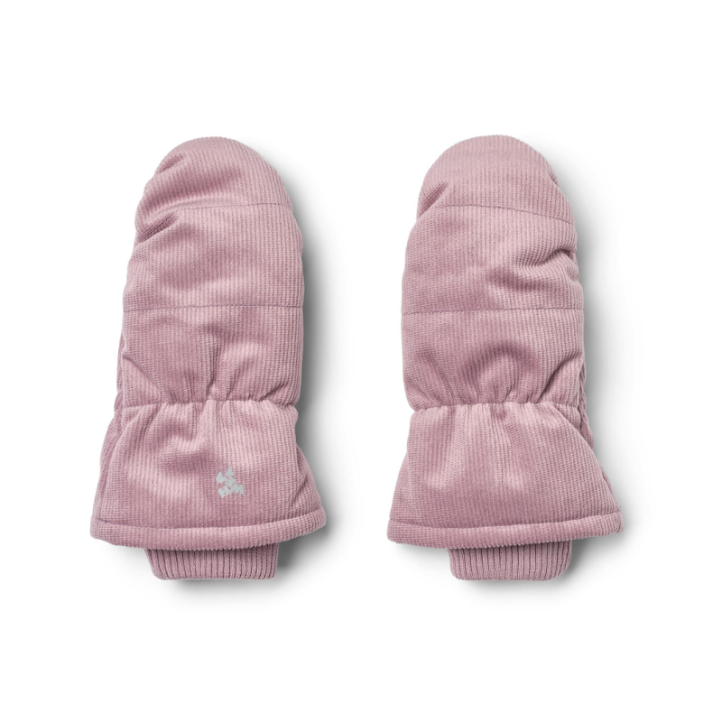 wheat jazz puffer mittens lavender
