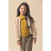 lali blair bow cardigan ivory/blue