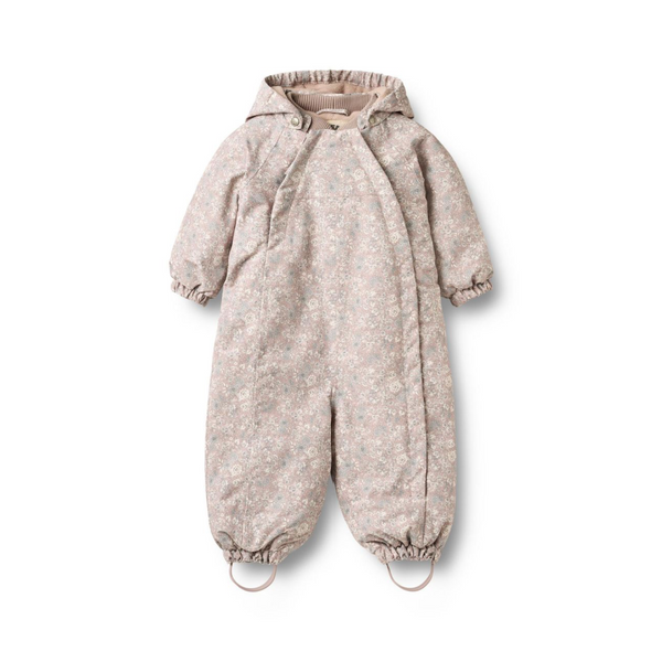 wheat adi baby snowsuit dry rose flowers