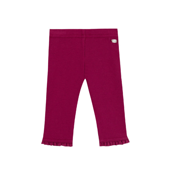 tartine et chocolat baby leggings bordeaux