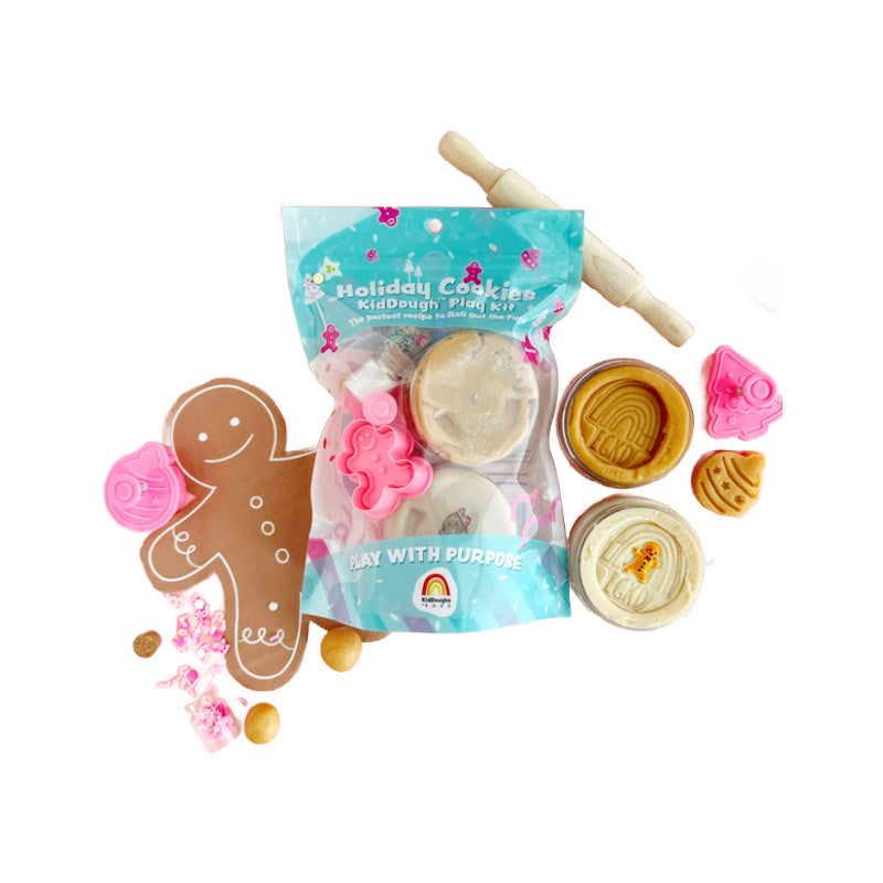 holiday cookies play dough kit