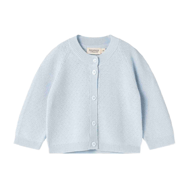 marmar copenhagen taki baby cardigan cerulean sky