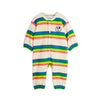 mini rodini ritzratz stripe baby onepiece multi