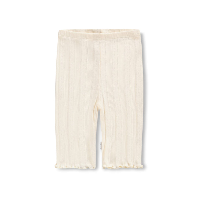 molo noella short leggings pearled ivory