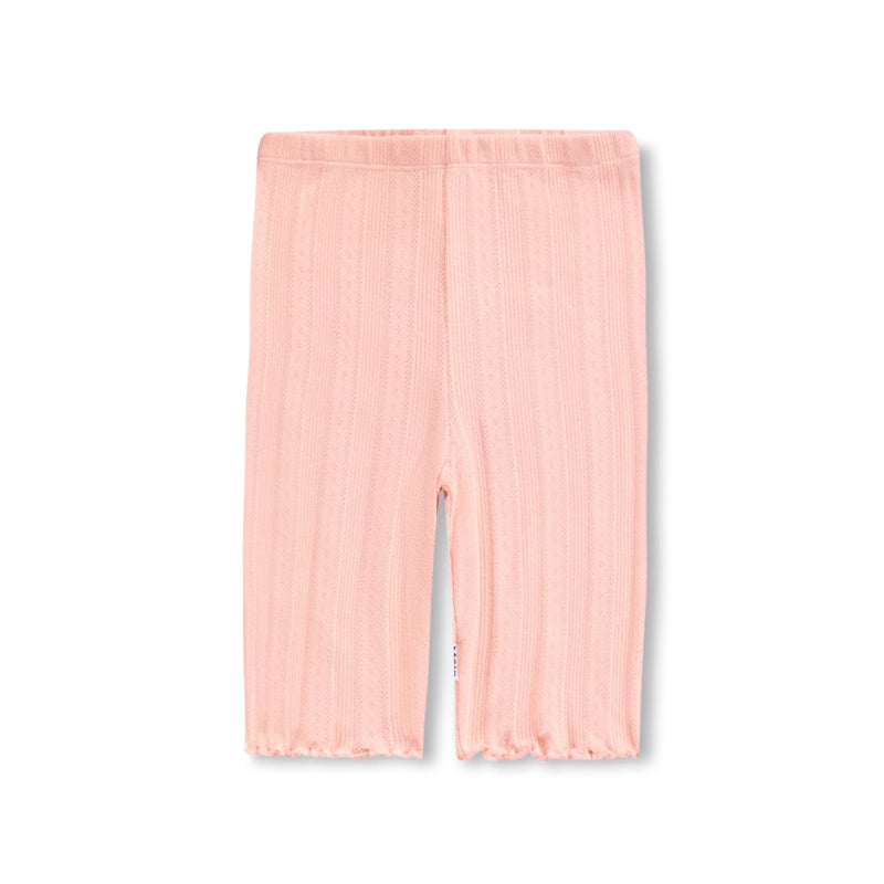 molo noella short leggings peach bud