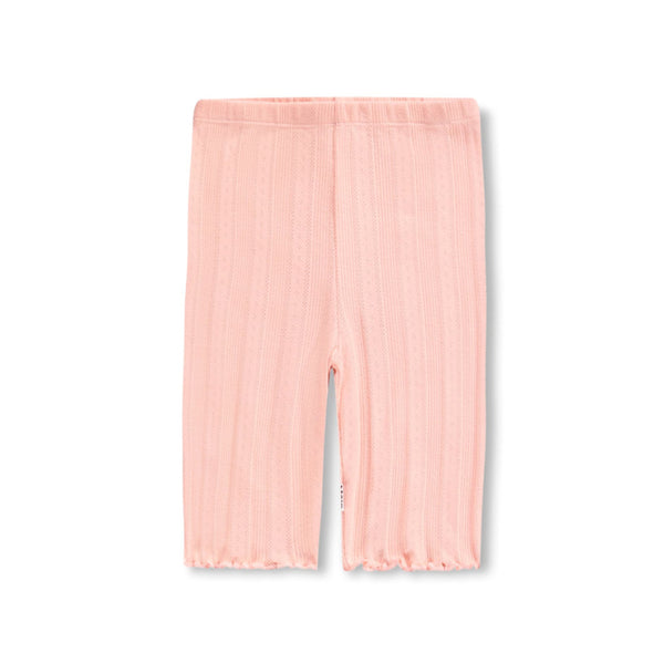 molo noella short leggings peach bud