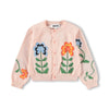 molo gert baby cardigan folklore garden