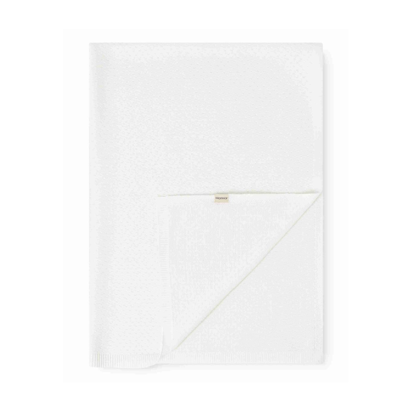 marmar copenhagen ali baby blanket gentle white