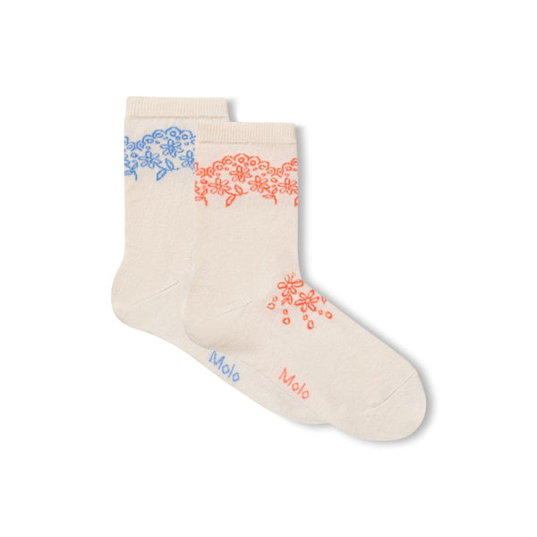 molo nomi socks blue love