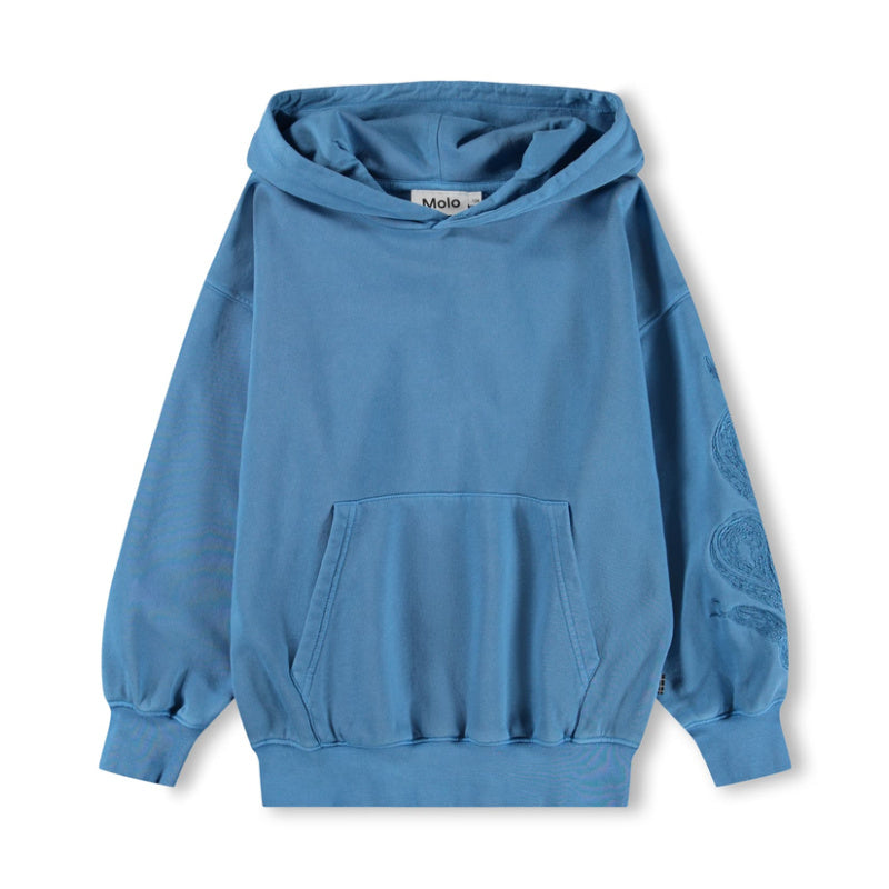 molo marlo hoodie swell blue