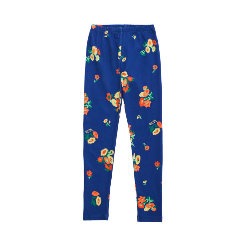 maison mangostan blossom leggings blue