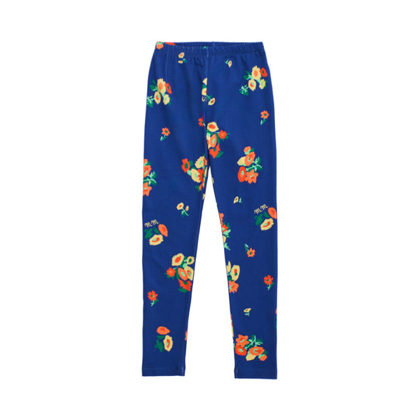maison mangostan blossom leggings blue