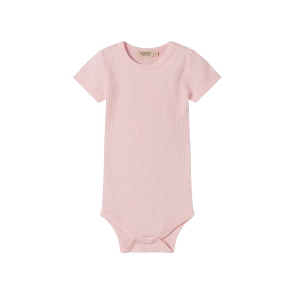 marmar copenhagen plain short sleeve baby body rose touch