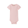 marmar copenhagen plain short sleeve baby body rose touch
