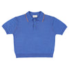 morley xalapa knitted polo blue