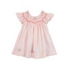 tartine et chocolat gingham baby dress pink