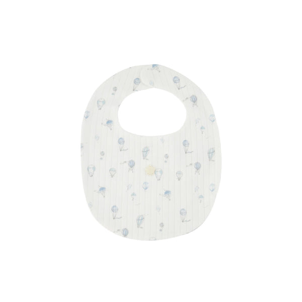 tartine et chocolate baby bib hot air balloons