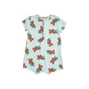 bobo choses juicy tomatoes all over baby playsuit blue