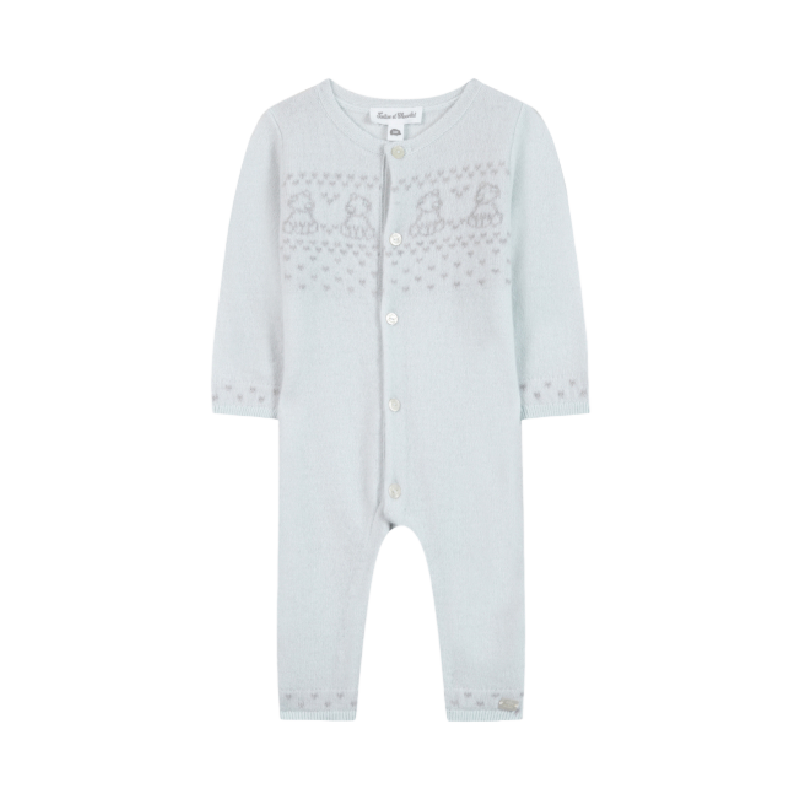 tartine et chocolat trousseau baby romper blue