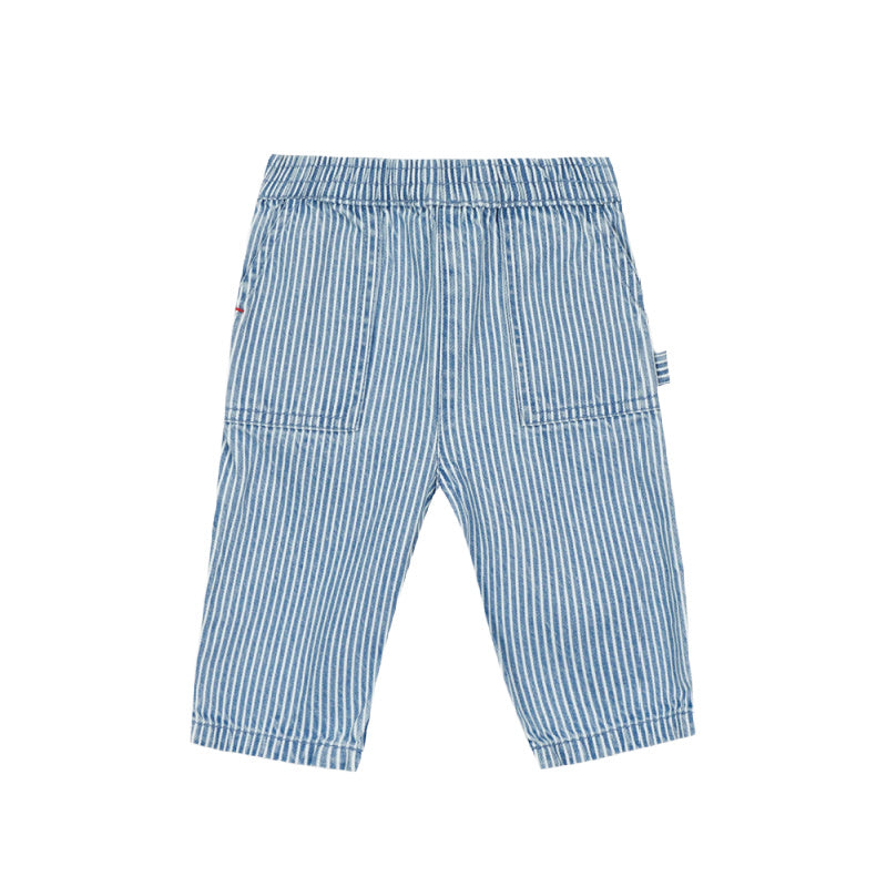 bonton lucky baby carpenter jeans stripe