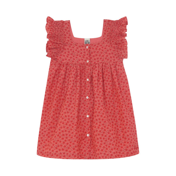 bonton nonna dress red
