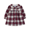 tartine et chocolat tartan dress burgundy
