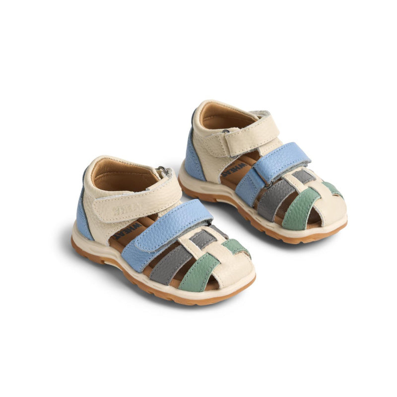 wheat frei baby sandals white onyx