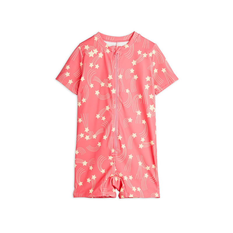 mini rodini starfall aop swimsuit pink