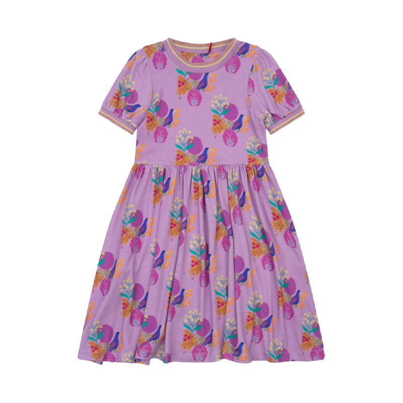 oilily djerry dress purple/blue