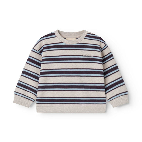 marmar copenhagen tammas baby sweatshirt collge stripe