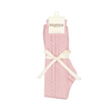 marmar copenhagen pointelle knee socks faded rose