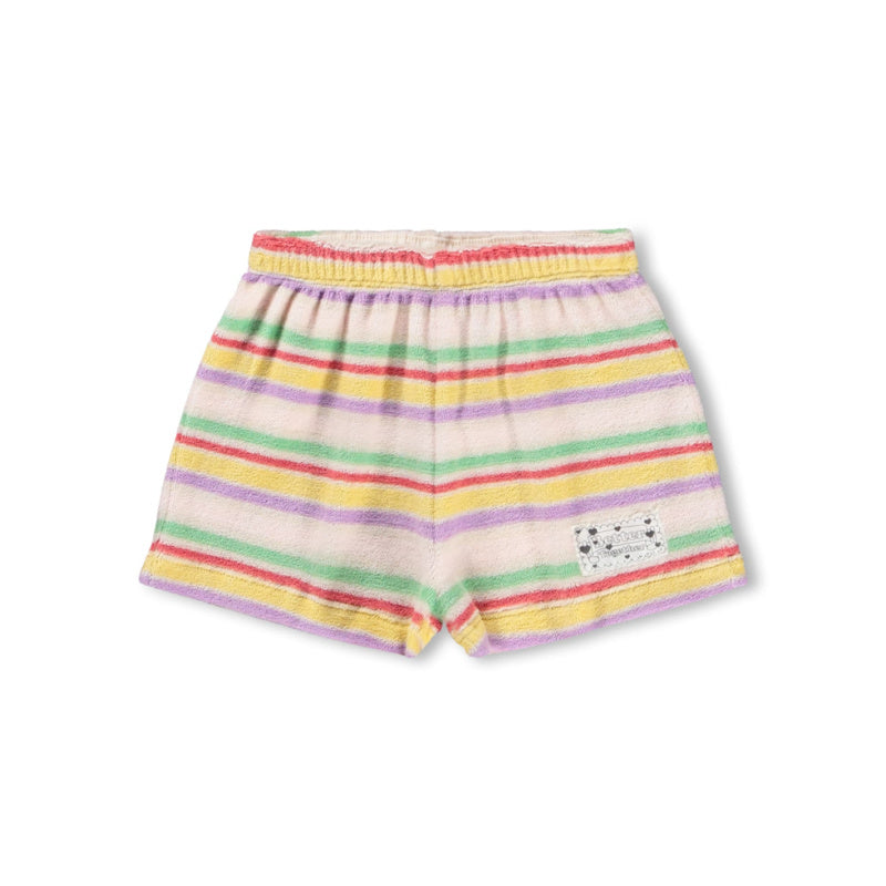 molo signe baby shorts pastel stripe
