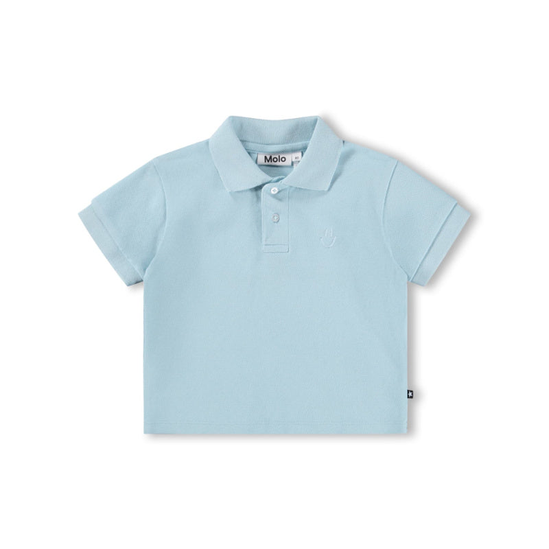 molo ease baby polo shirt stream