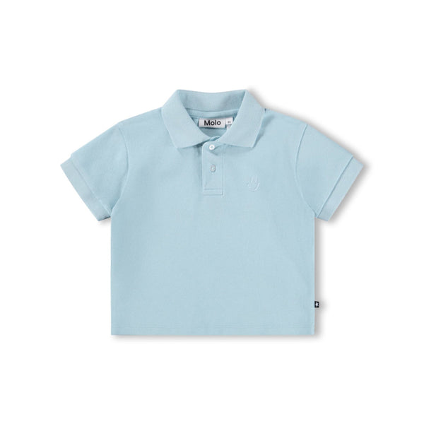 molo ease baby polo shirt stream