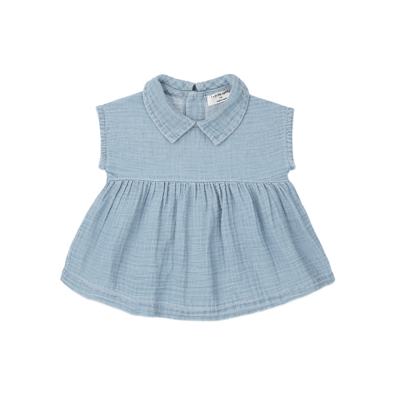 1+ in the family arcadia baby dress denim