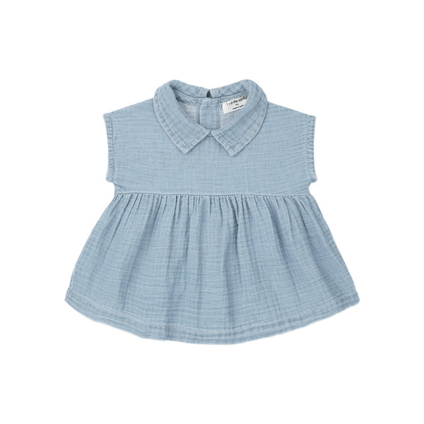 1+ in the family arcadia baby dress denim