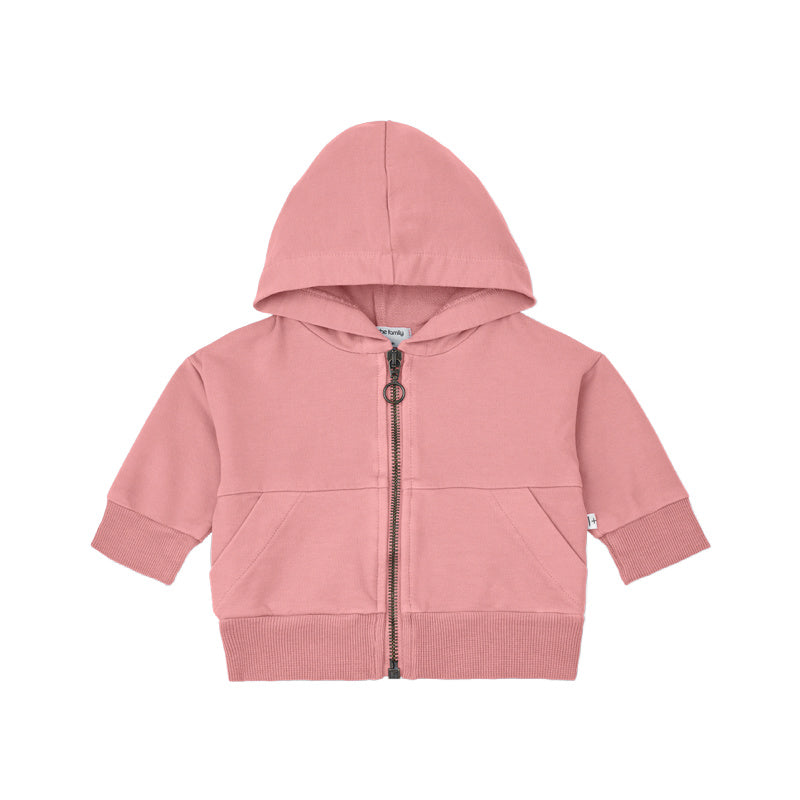 1+ in the family comarruga hooded baby sweatshirt strawberry