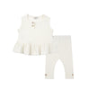 1+ in the family rapita baby set off-white