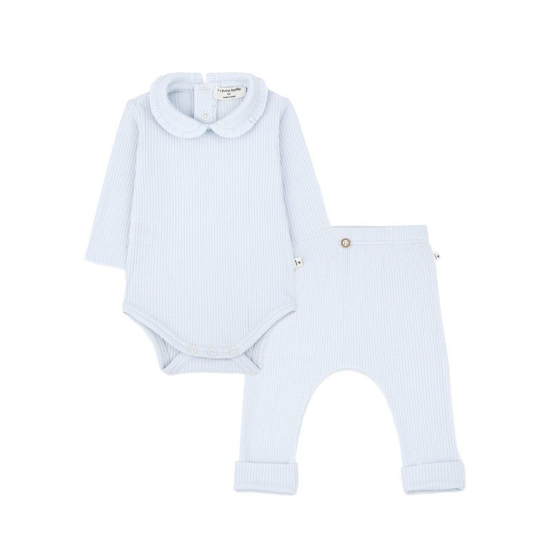 1+ in the family nina baby set misty blue