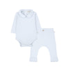1+ in the family nina baby set misty blue