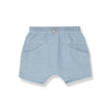 1+ in the family anafi baby shorts denim