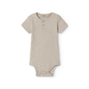 marmar copenhagen short sleeve baby body light beige melange