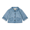 louis louise bonnie baby denim jacket light blue