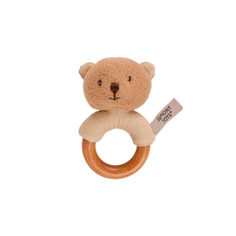 egmont marcel bear wood rattle