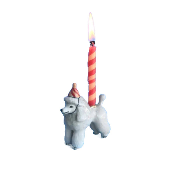 poodle cake topper