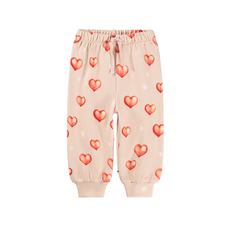 molo simeon baby pants airbrush hearts