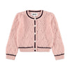 molo gady baby knit cardigan petal blush