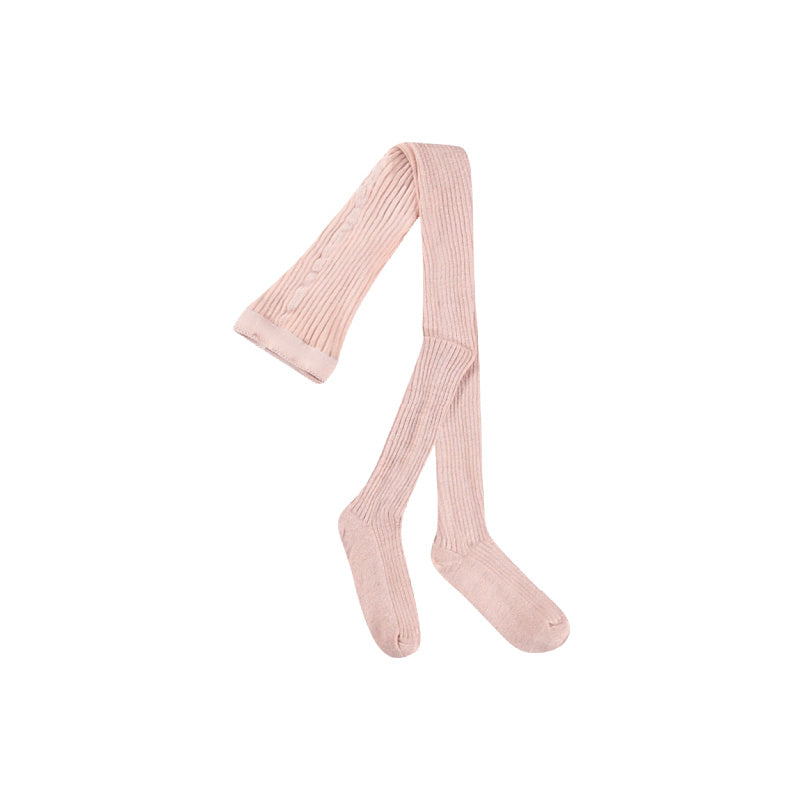 molo glitter rib tights petal blush