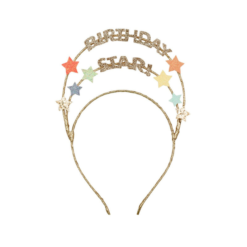 birthday star headband
