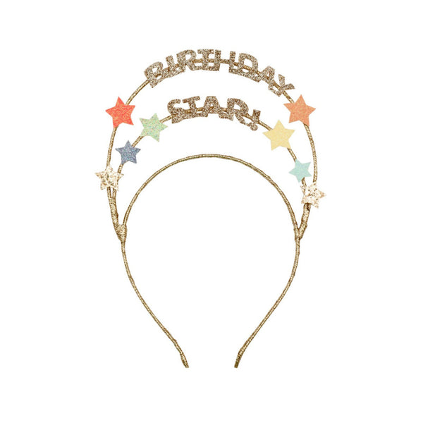 birthday star headband